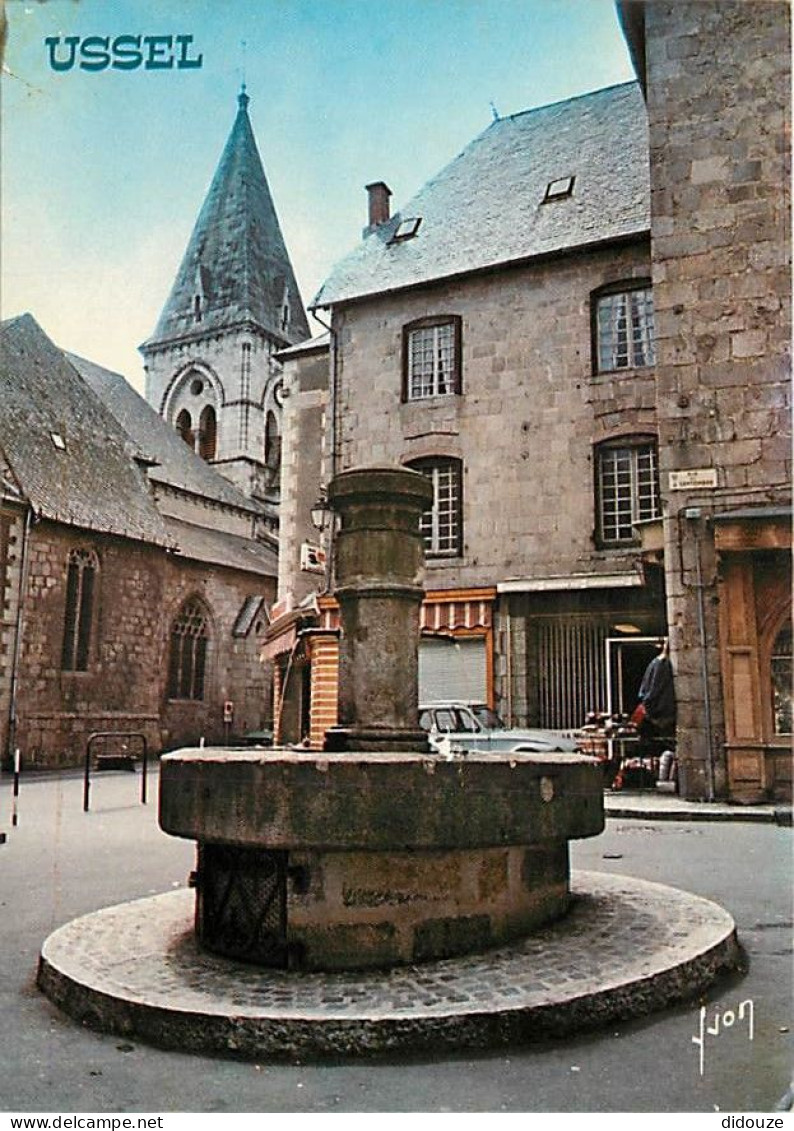 19 - Ussel - Vieille Fontaine - Etat Léger Pli Visible - CPM - Voir Scans Recto-Verso - Ussel