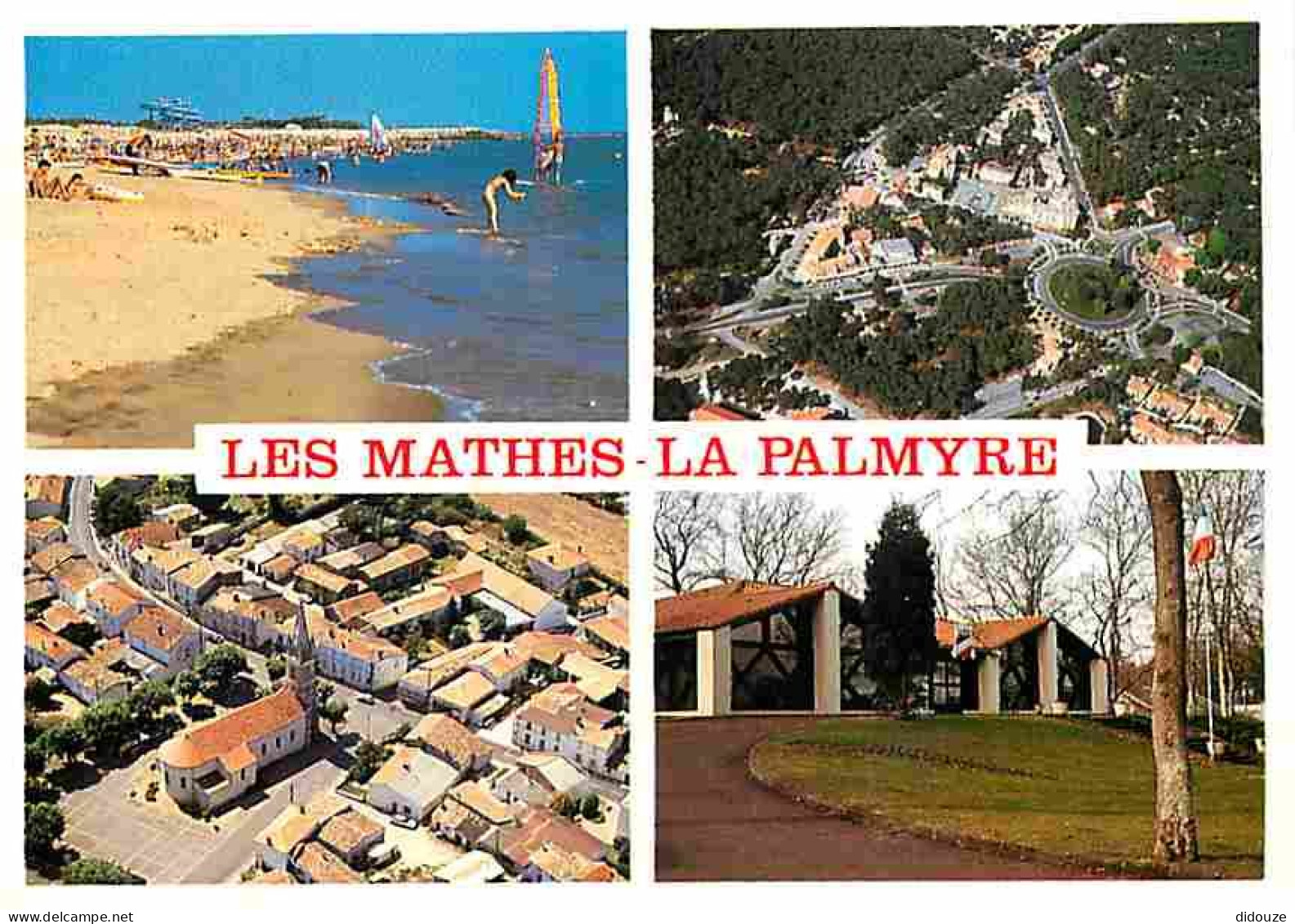 17 - La Palmyre - Multivues - Plage - Forêt - École De Voile - Trémière - Singe - Flamants Roses - CPM - Voir Scans Rect - Les Mathes