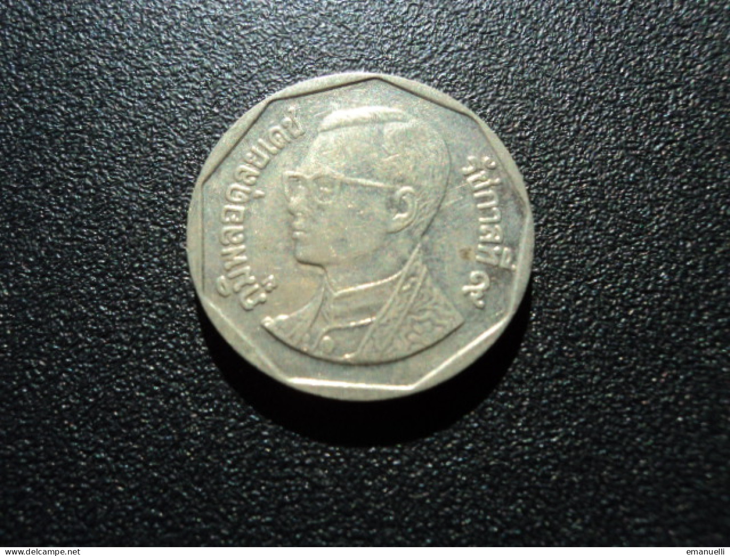 THAÏLANDE : 5 BAHT  2550 (2007)   Y 219    SUP - Thailand