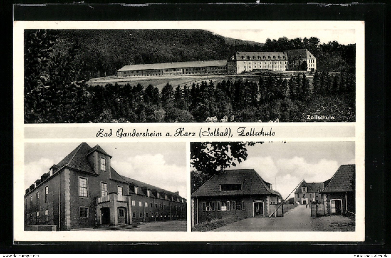 AK Bad Gandersheim, Zollschule, Verschiedene Ansichten  - Bad Gandersheim