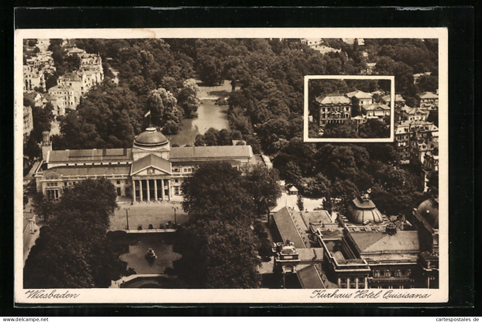 AK Wiesbaden, Kurhaus Hotel Quisana  - Wiesbaden