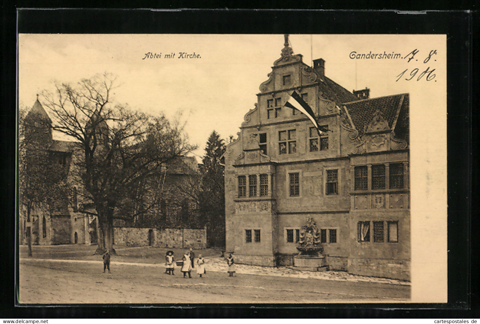 AK Bad Gandersheim, Abtei Und Kirche  - Bad Gandersheim