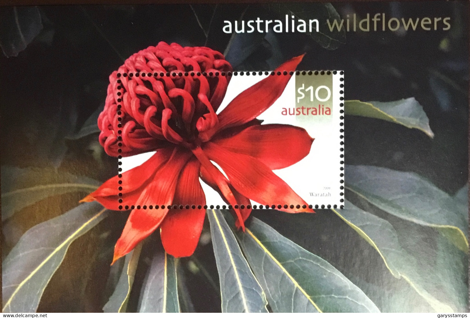 Australia 2006 Wild Flowers Minisheet MNH - Otros & Sin Clasificación