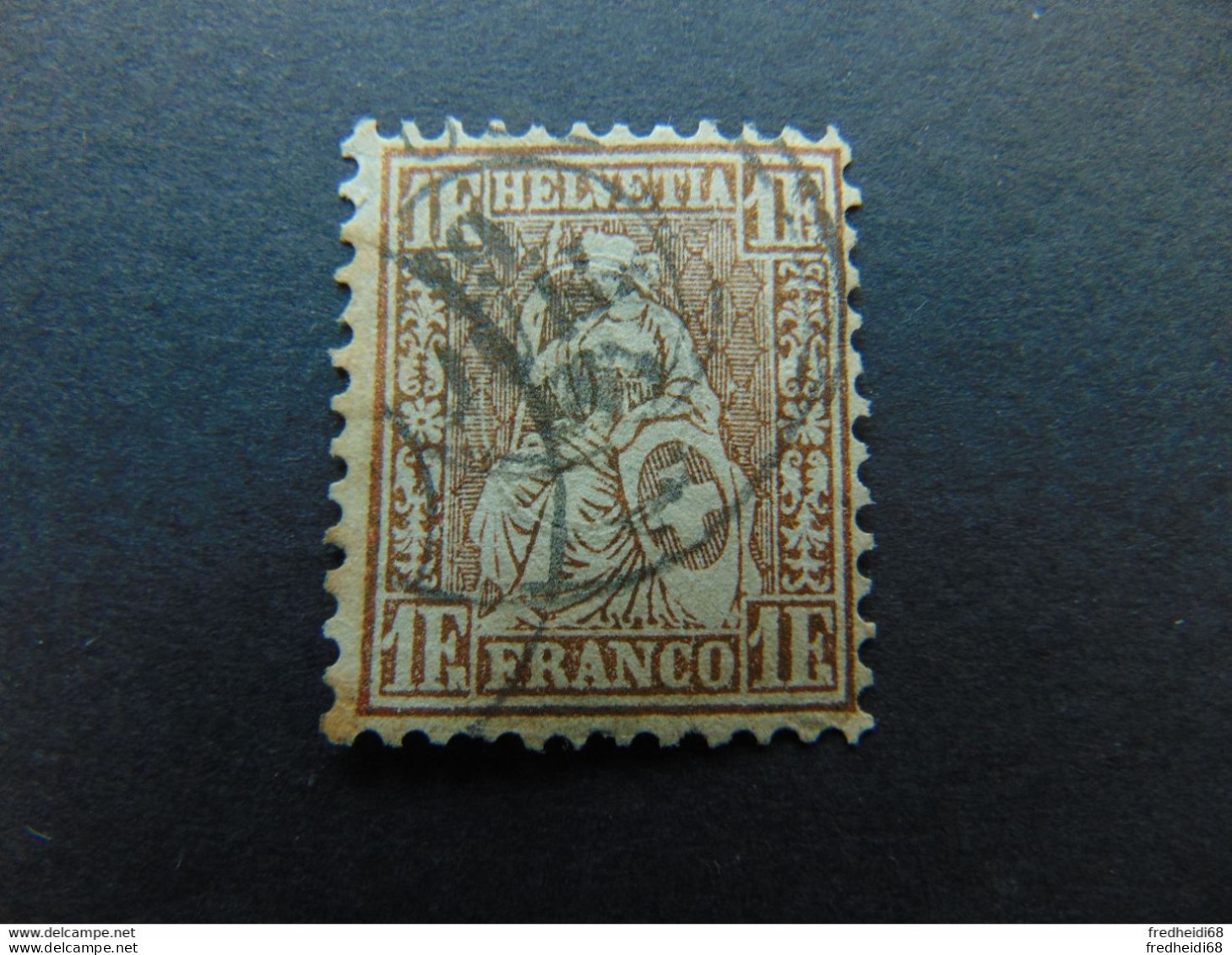 N°. 28 Oblitéré (Philex) Helvetia Assise - Used Stamps