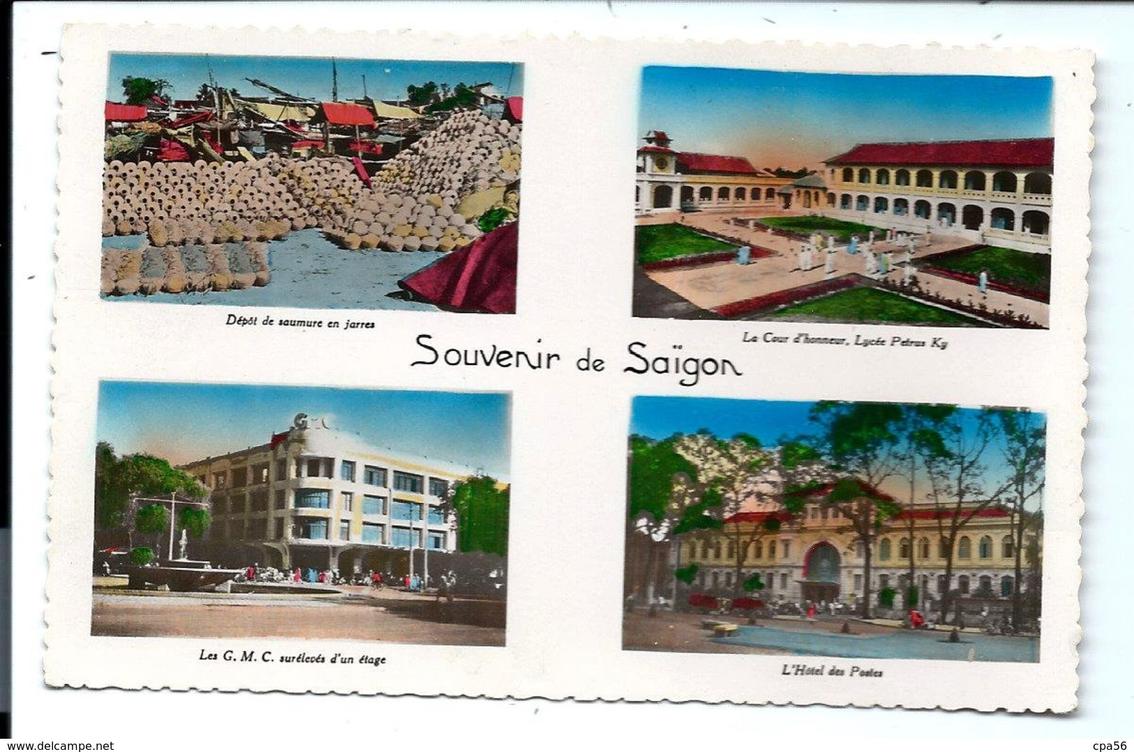 SAÏGON - Carte Multivues - P.C. éditeur N°27 - Vietnam