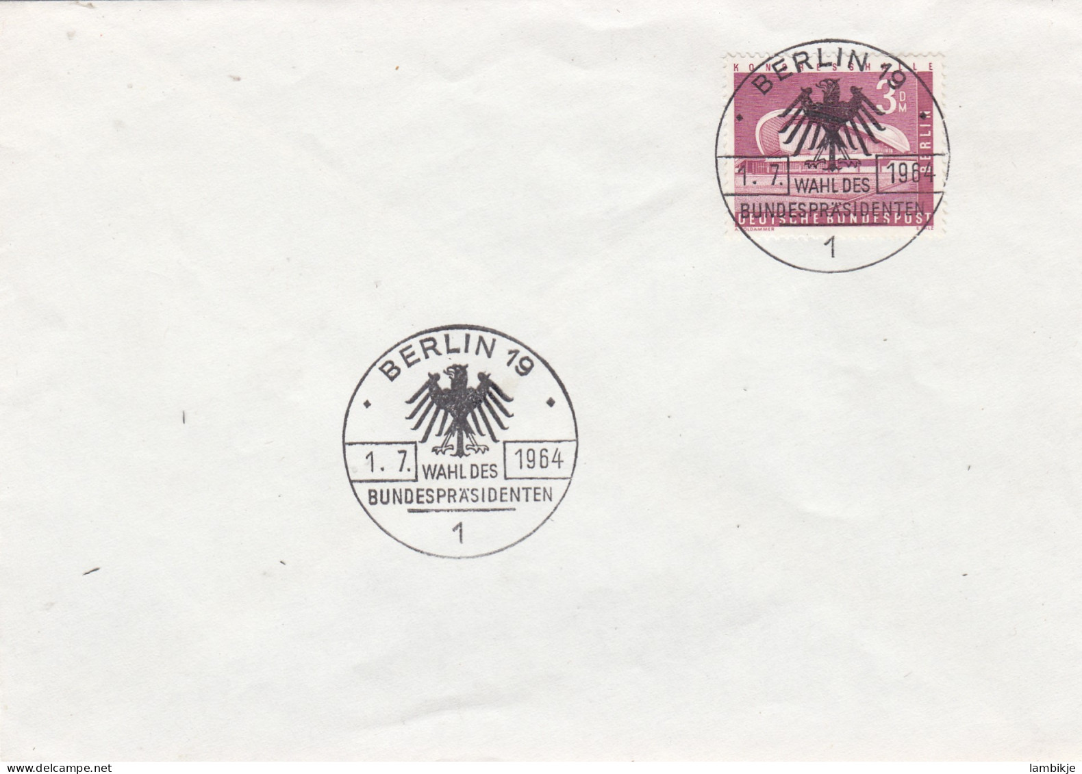 Berlin Brief 1964 - Lettres & Documents