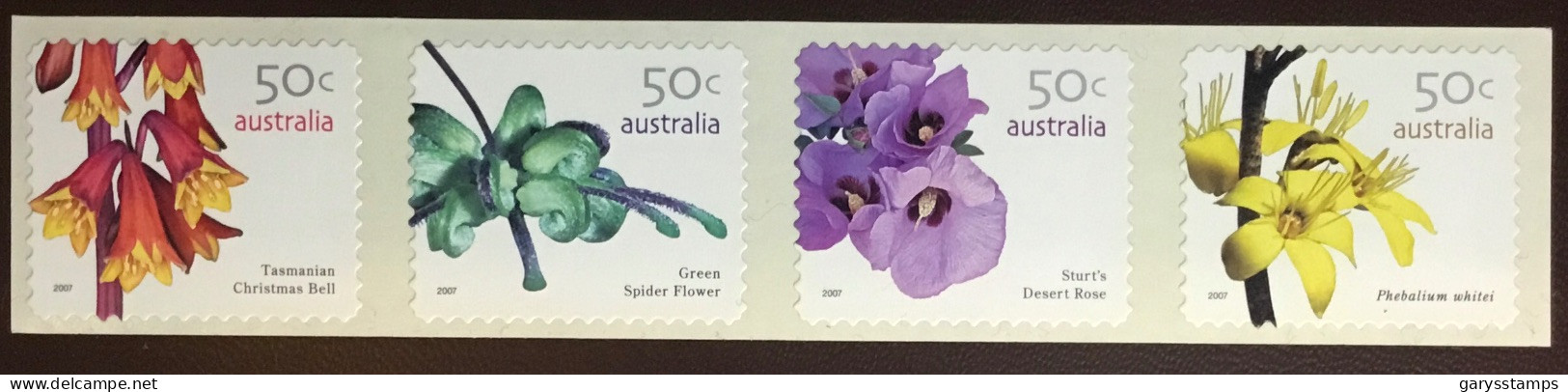 Australia 2007 Wild Flowers Self Adhesive MNH - Otros & Sin Clasificación