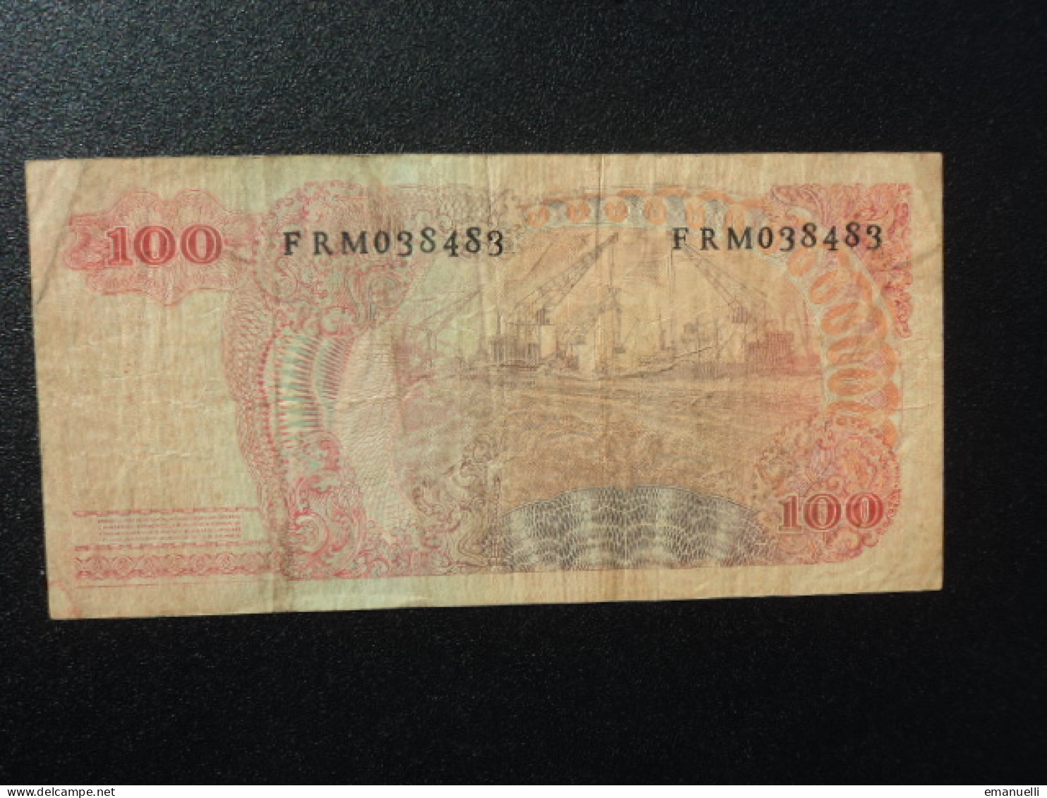 INDONÉSIE : 100 RUPIAH    1968     P 108a      TTB - Indonesien