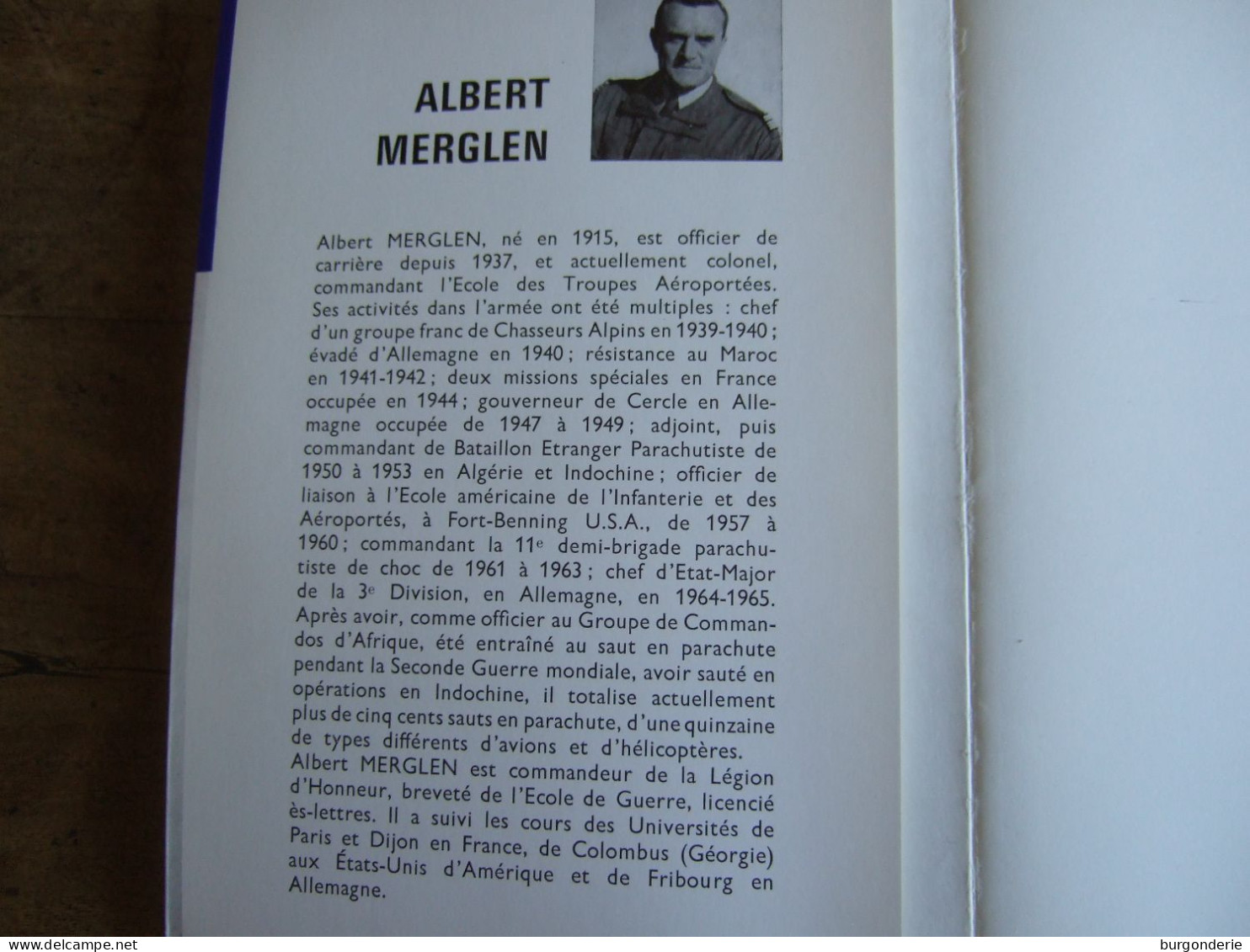 HISTOIRE ET AVENIR DES TROUPES AEROPORTEES / ALBERT MERGLEN / ARTHAUD - Weltkrieg 1939-45