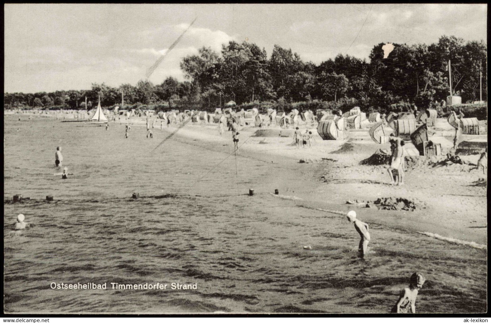 Ansichtskarte Timmendorfer Strand Strand, Strandkörbe 1965 - Otros & Sin Clasificación