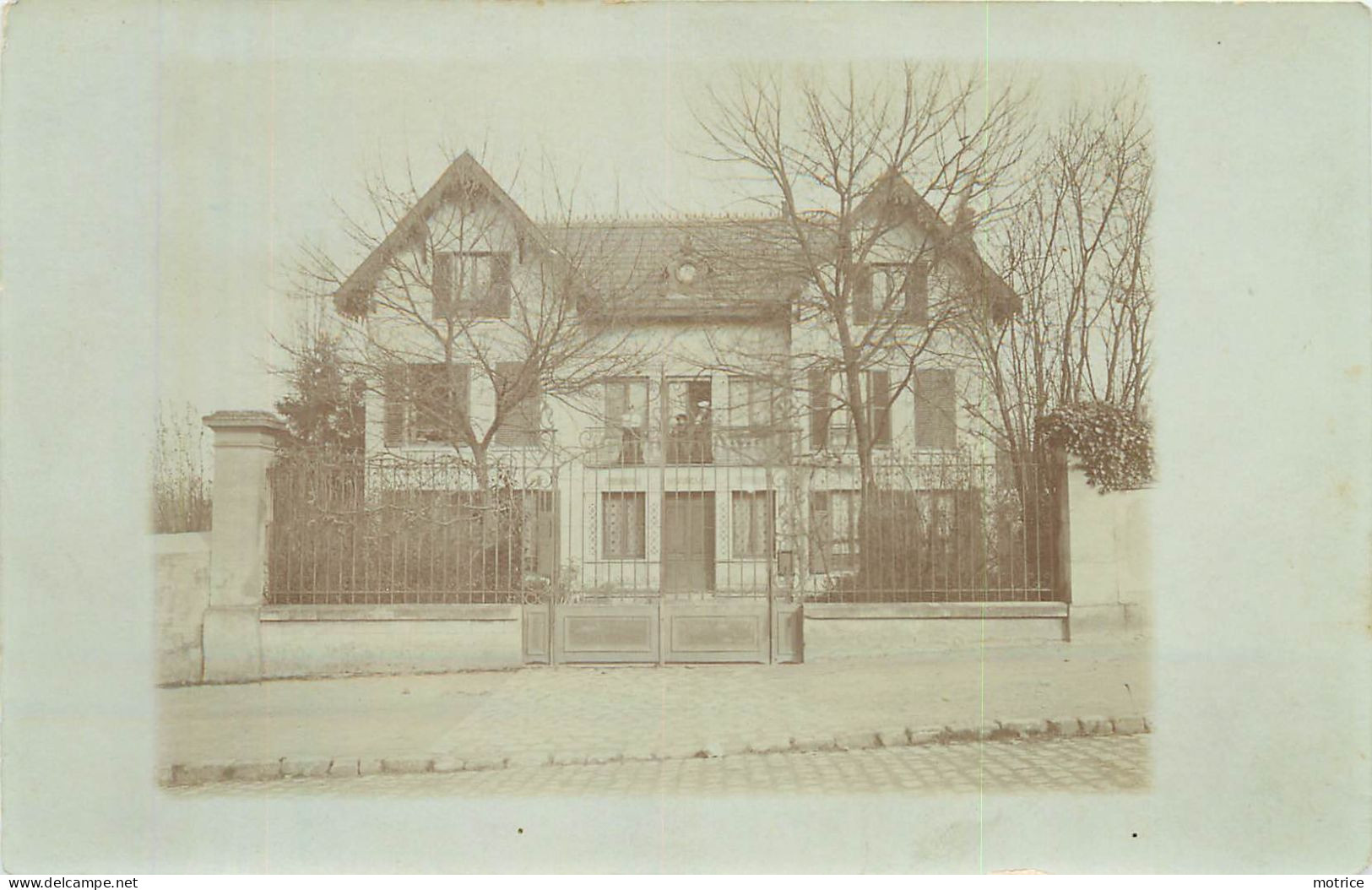 LUZARCHES - Carte Photo, Villa, 30 Rue Du Pontcel. - Luzarches