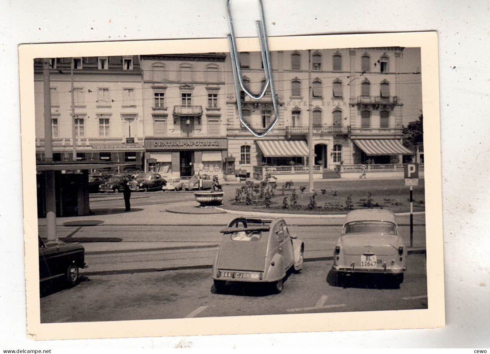 PHOTO  AUTO VOITURE  ANCIENNE CITROEN 2CV - Automobiles