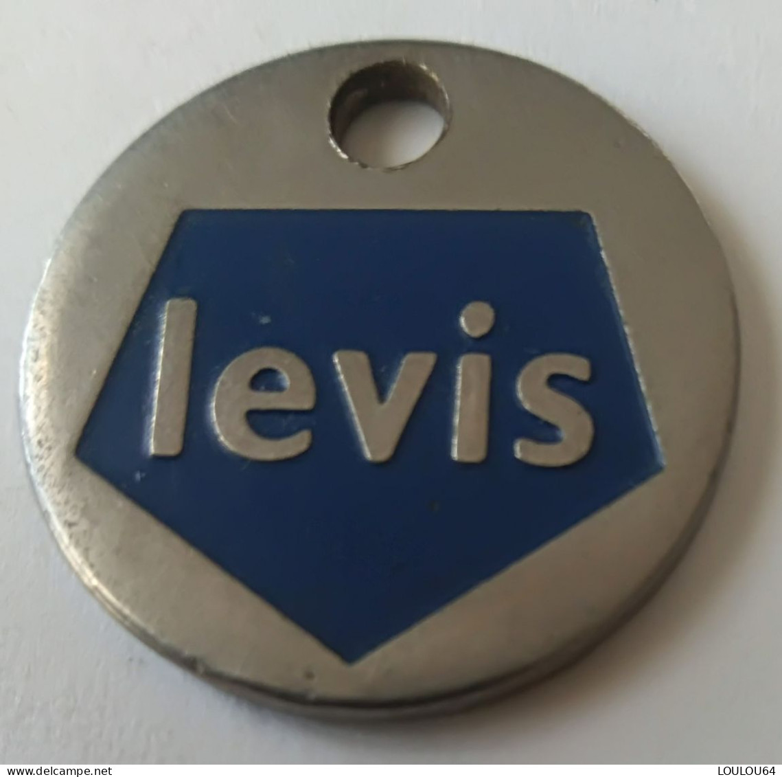 Jeton De Caddie - LEVIS - En Métal - (1) - - Trolley Token/Shopping Trolley Chip