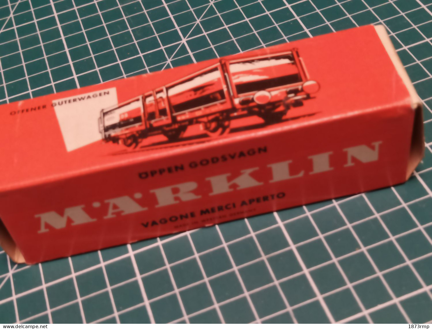WAGON TRANSPORT DE MARCHANDISES MARKLIN HO 4602 (8) - Vagoni Merci