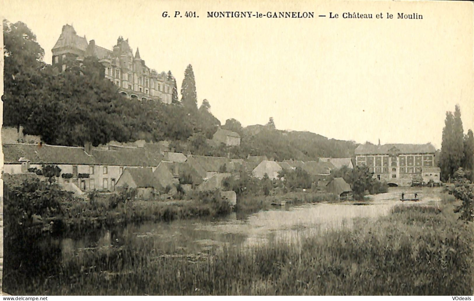 France - (28) Eure Et Loir - Montigny-le-Gannelon - Le Château Et Le Moulin - Montigny-le-Gannelon