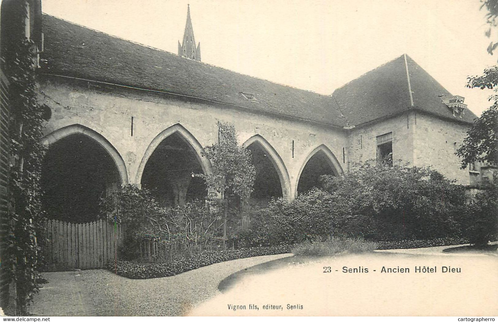 France Cpa Senlis Ancien Hotel Dieu - Senlis