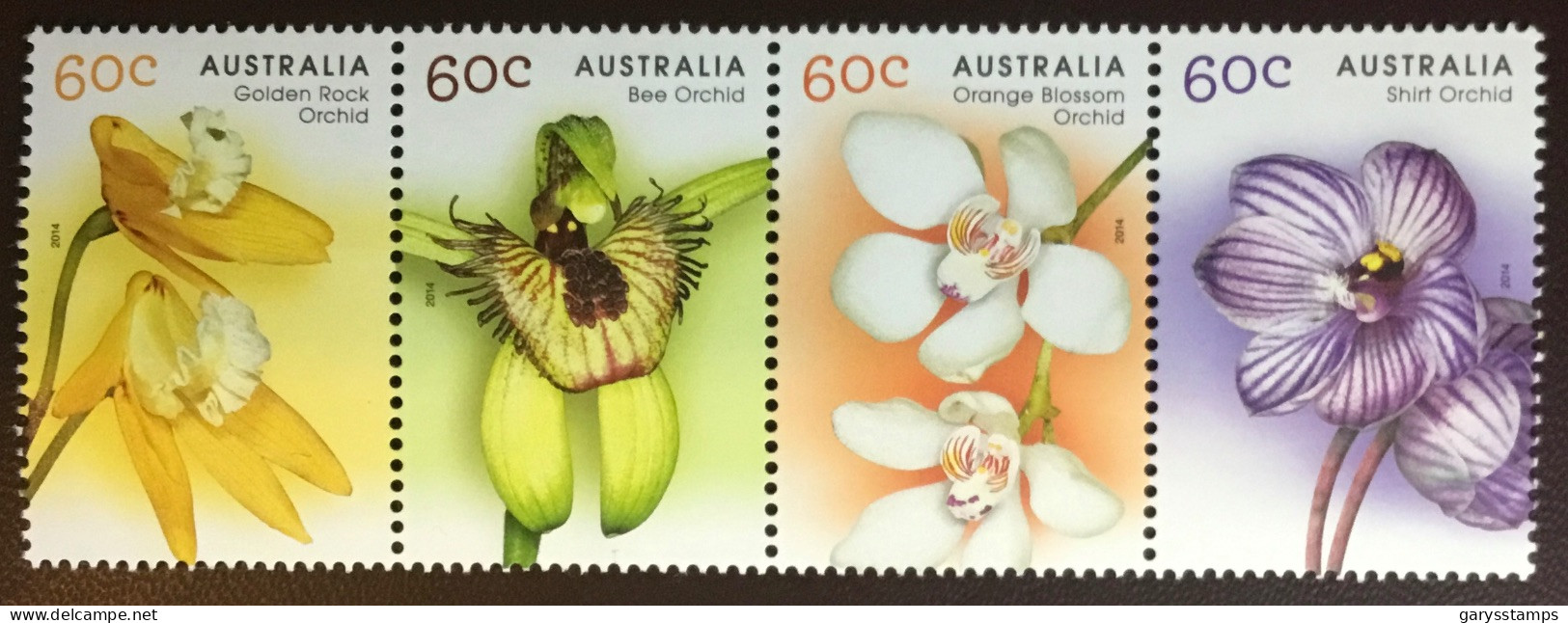 Australia 2014 Native Orchids MNH - Orchideeën