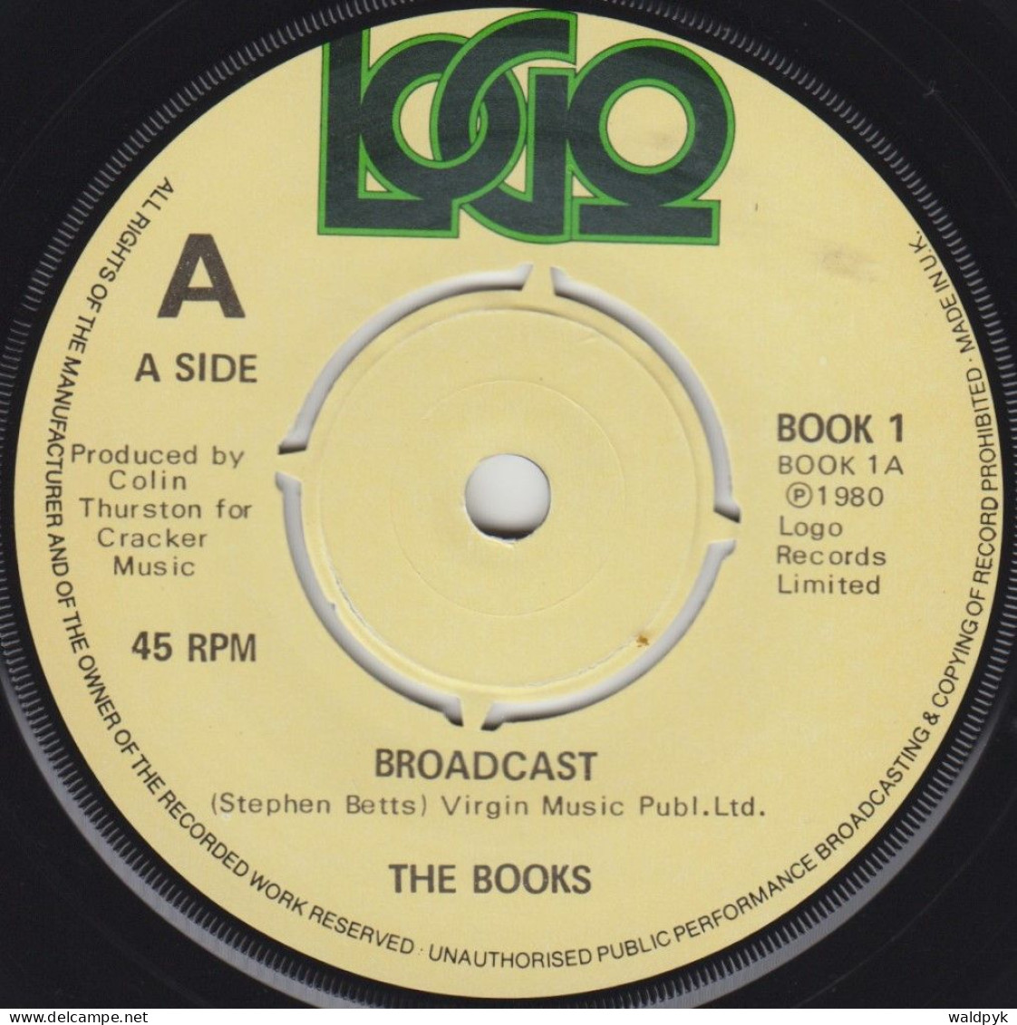 THE BOOKS - Broadcast - Otros - Canción Inglesa