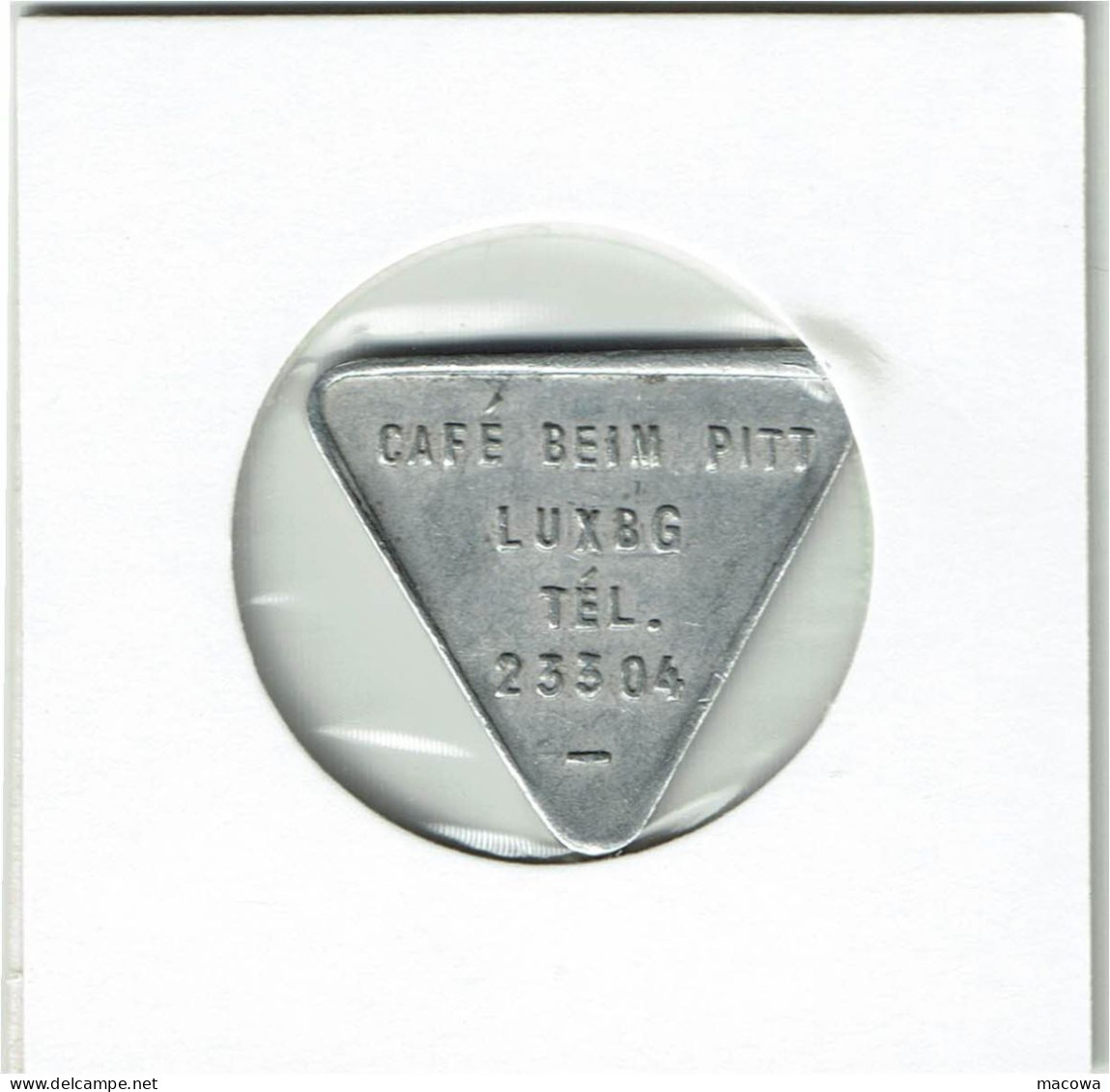 Luxembourg  Café Beim Pitt - Monétaires / De Nécessité