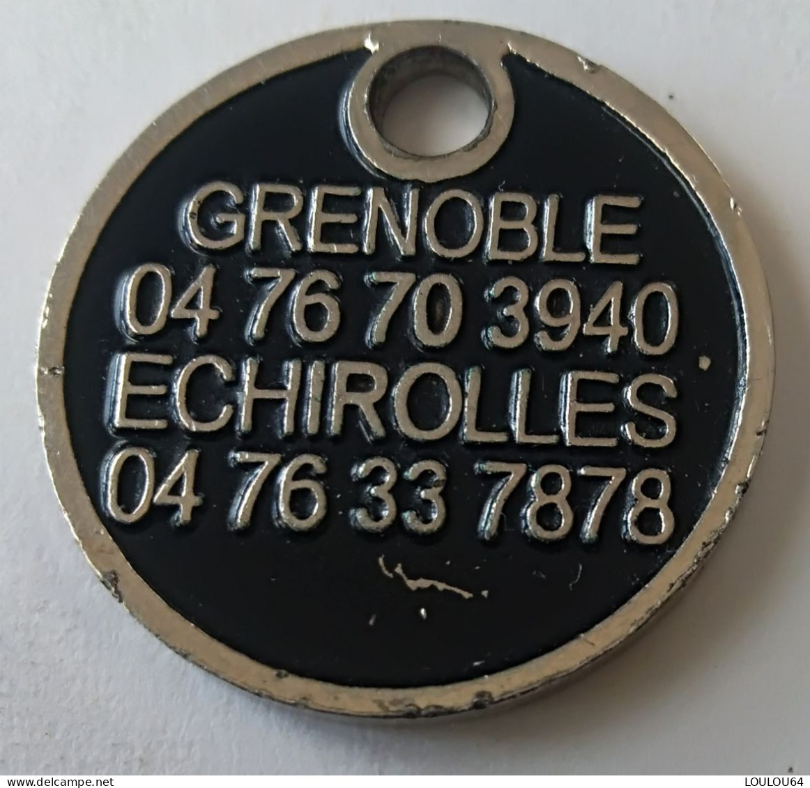 Jeton De Caddie - GALTIER - LIBERATION - GRENOBLE - ECHIROLLES - En Métal - (1) - - Trolley Token/Shopping Trolley Chip