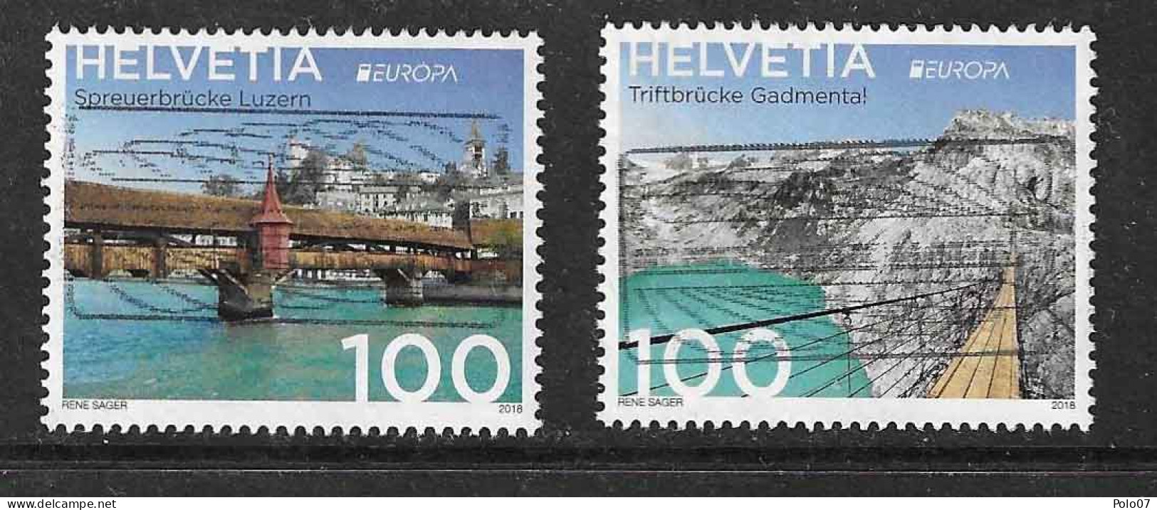 2018 ZNr 1683-1684 (2401) - Used Stamps