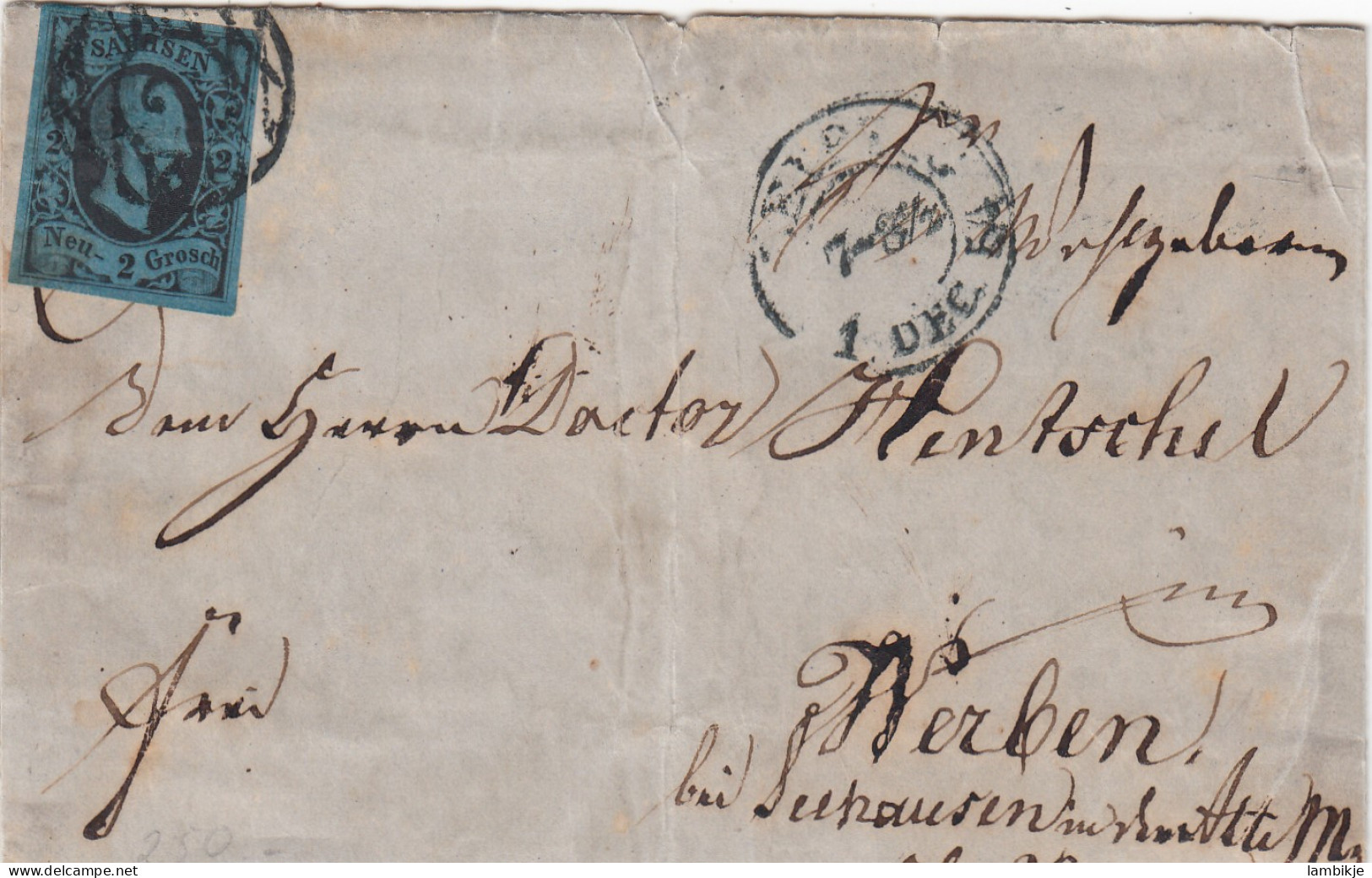 AD Preussen Brief 1851 - Other & Unclassified