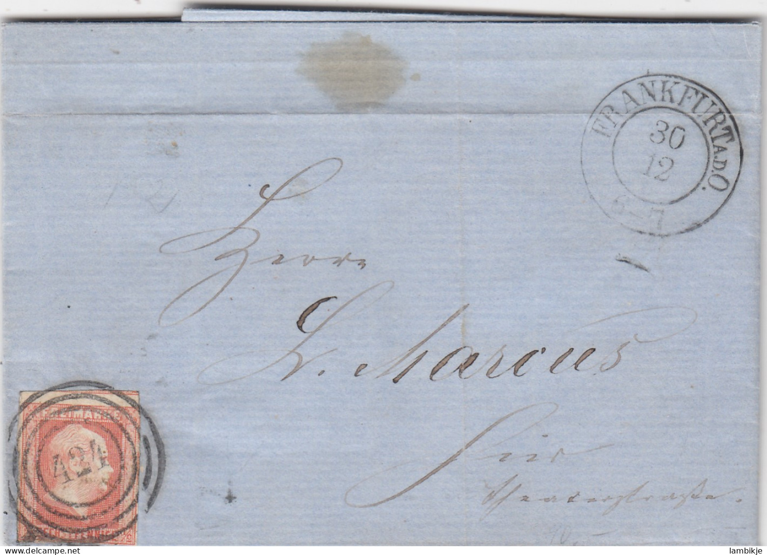 AD Preussen Brief 1858 - Autres & Non Classés