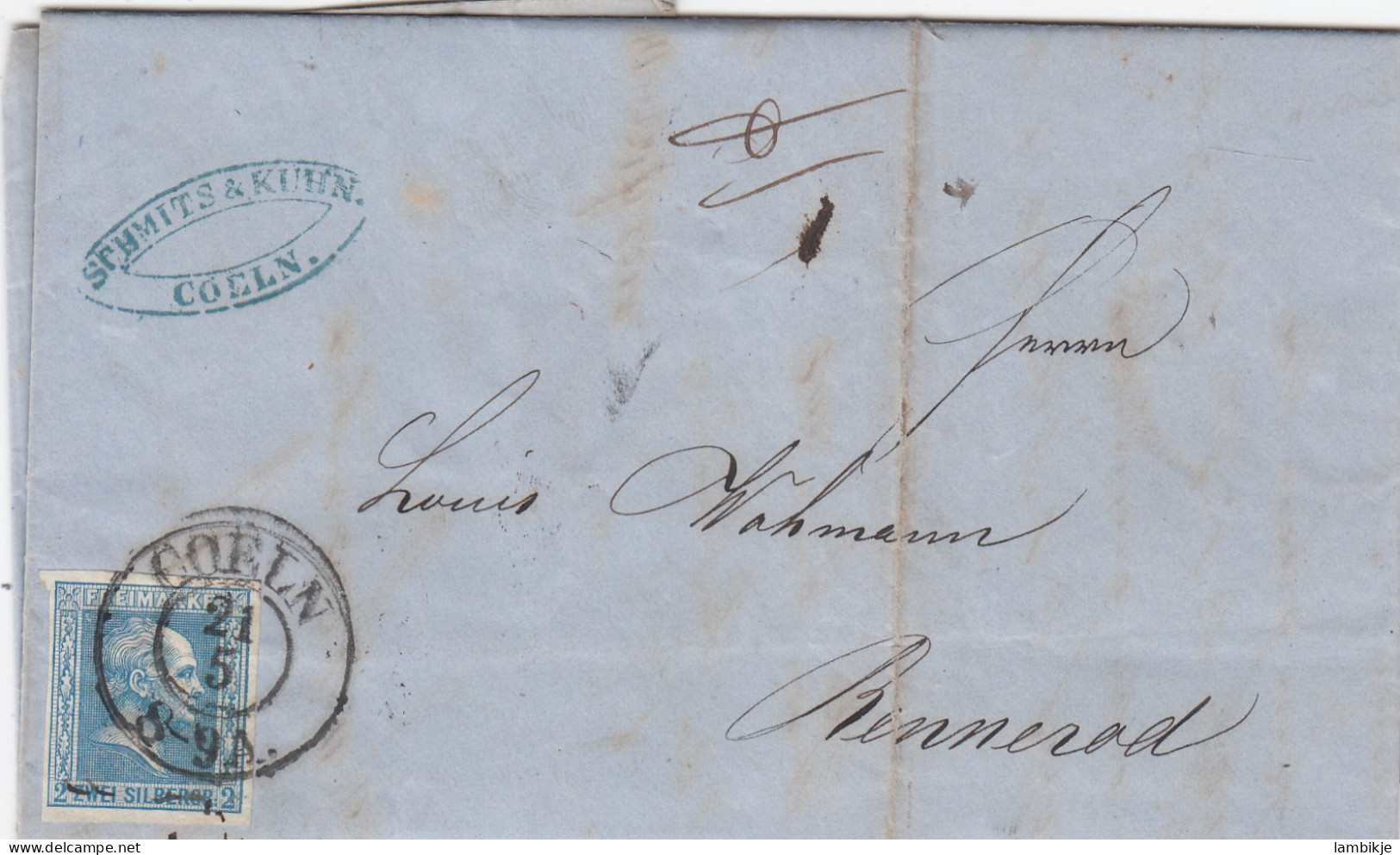 AD Preussen Brief 1859 - Other & Unclassified