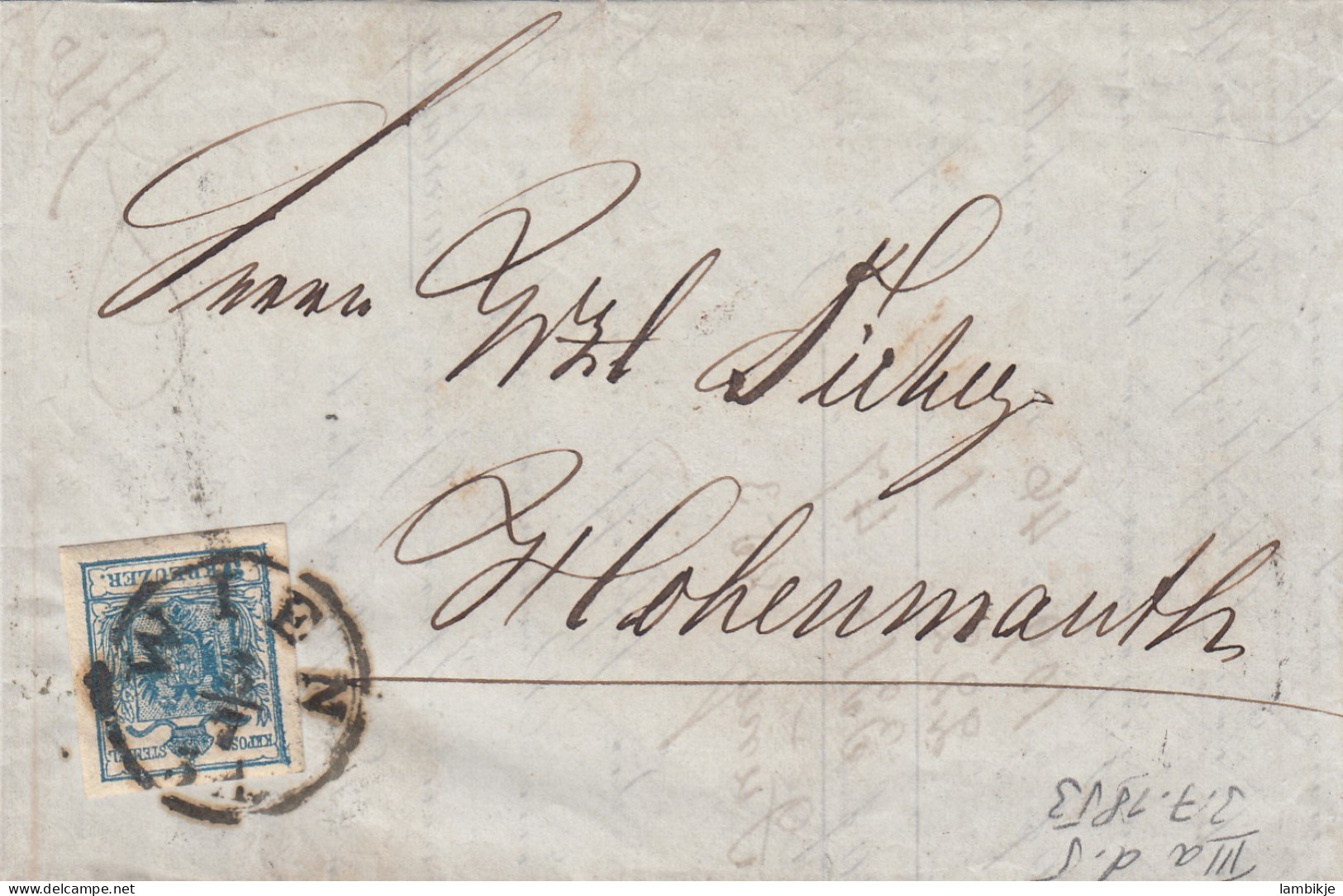 Österreich Brief 1853 - Covers & Documents