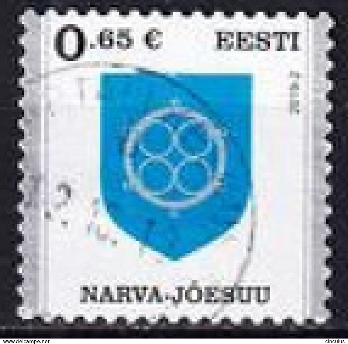 2019. Estonia. Coat Of Arms Of Narva-Jõesuu. Used. Mi. Nr. 944 - Estland