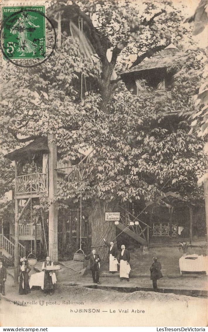 FRANCE - Robinson - Vue Sur Le Vrai Arbre - Vue Générale - Animé - Carte Postale Ancienne - Le Plessis Robinson