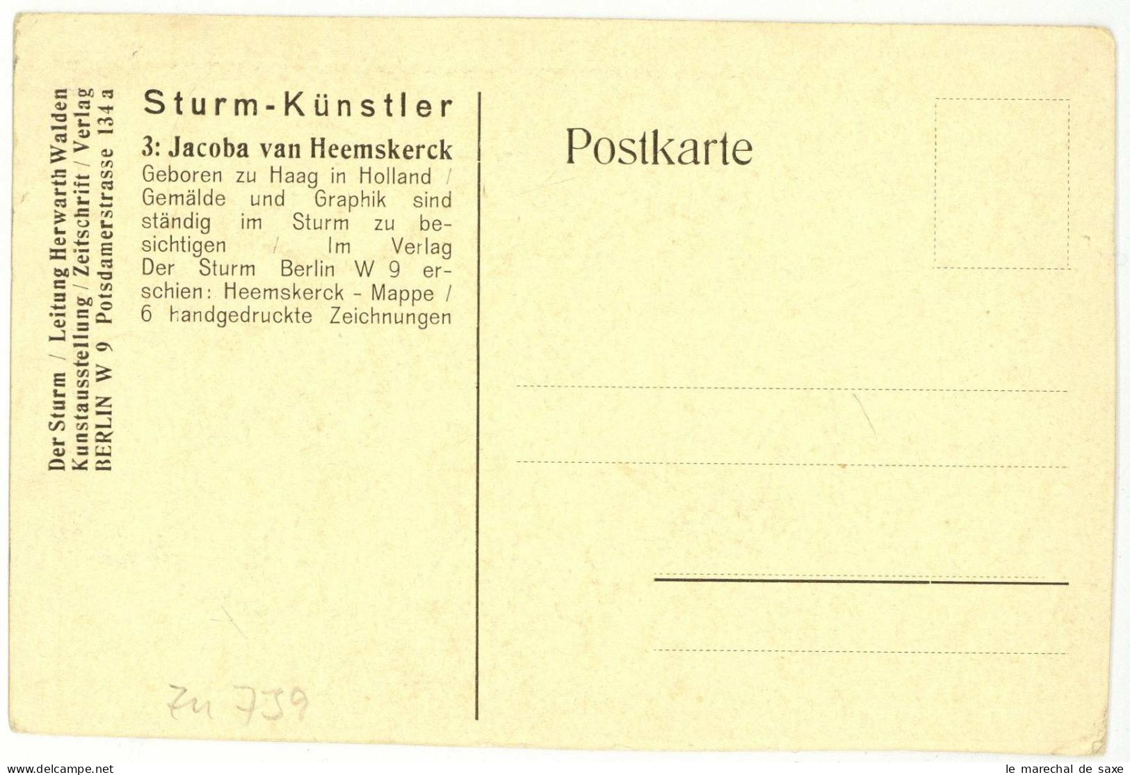 Kunst Jacoba Van Heemskerck (1876-1923) Niederländische Malerin Glasmacherin Grafikerin Autograph - Schilders & Beeldhouwers