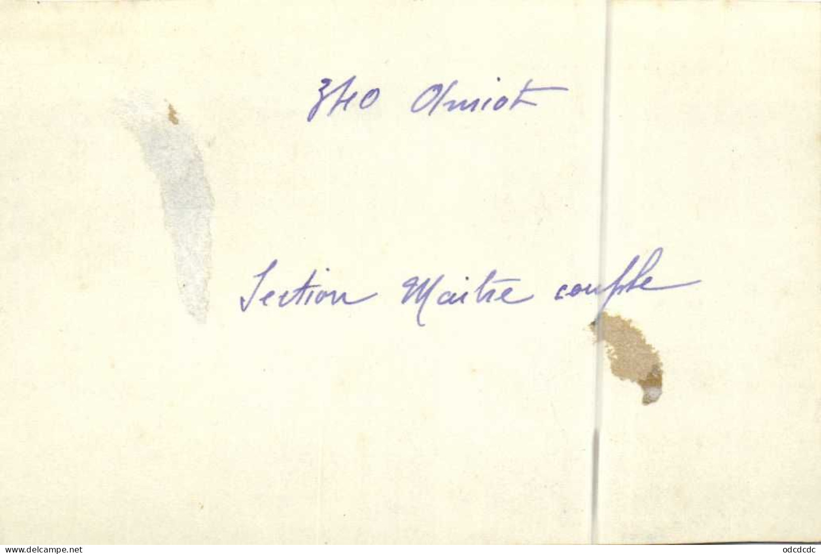 Pgoto 340 Amiot Section Maitre Couple RV - 1919-1938: Entre Guerres