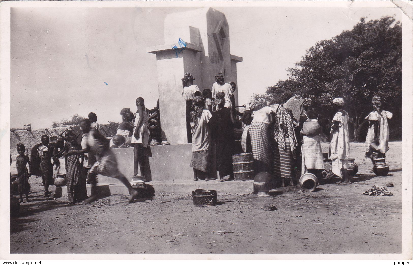 QT -  NIGER - Niamey - Femmes A La Fontaine - 1950 - Níger