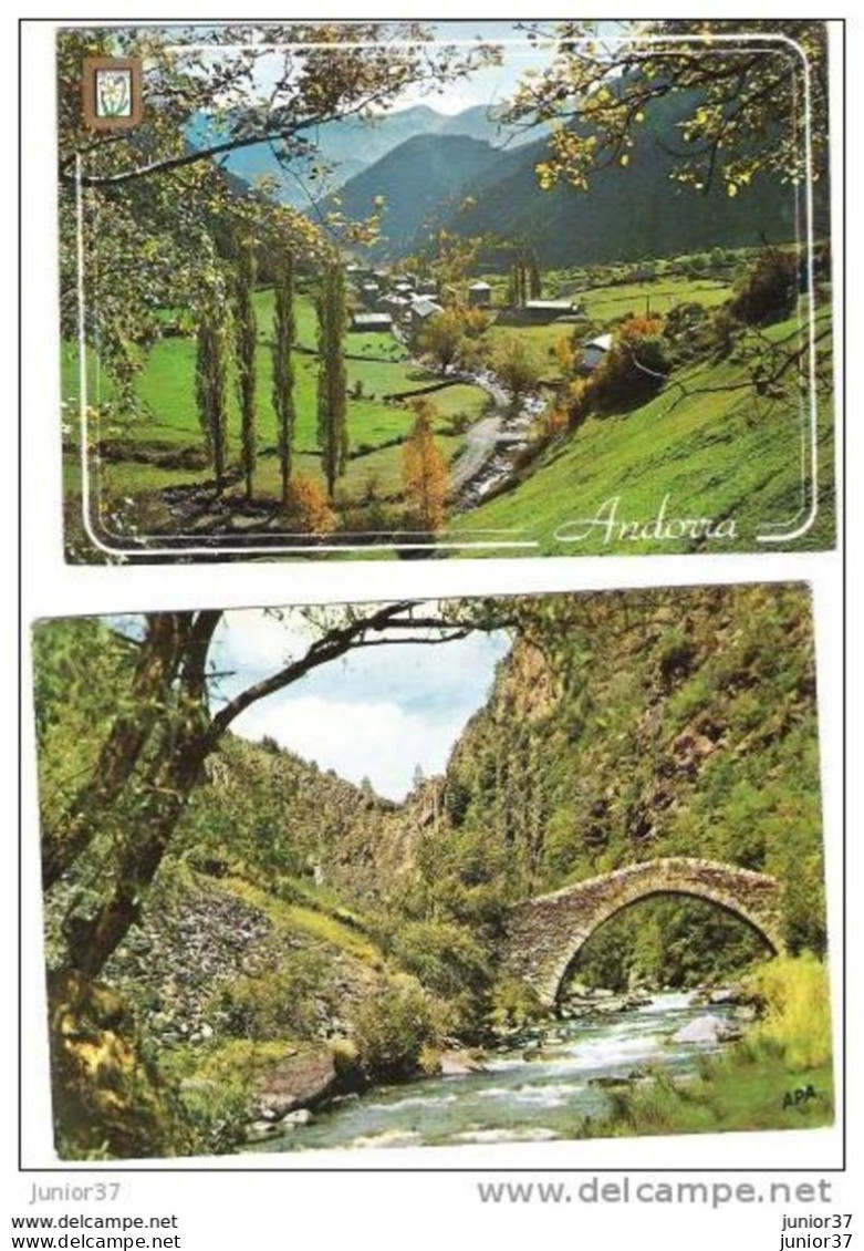 3 Cartes Valls D'Andorra/Andorre ; Romanica , La Massana, Arinsal - Andorre