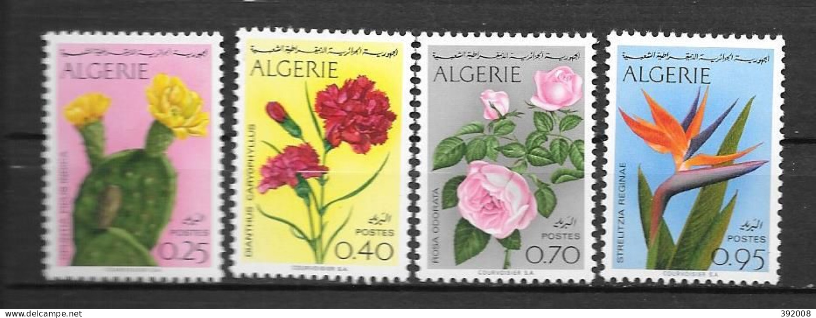 1969 - 484 à 487**MNH - Fleurs - Algerien (1962-...)