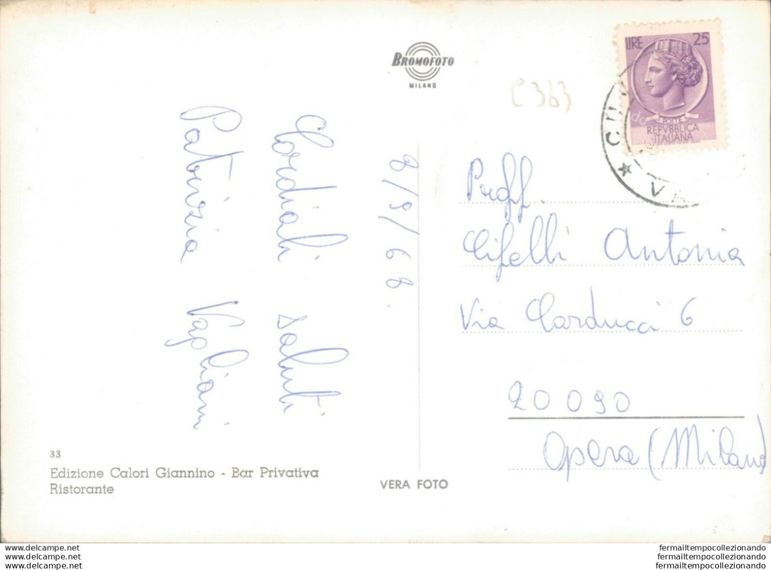 C363 Cartolina Provincia Di  Varese- Saluti Da Canonica Sotto Casal Zuigno - Varese