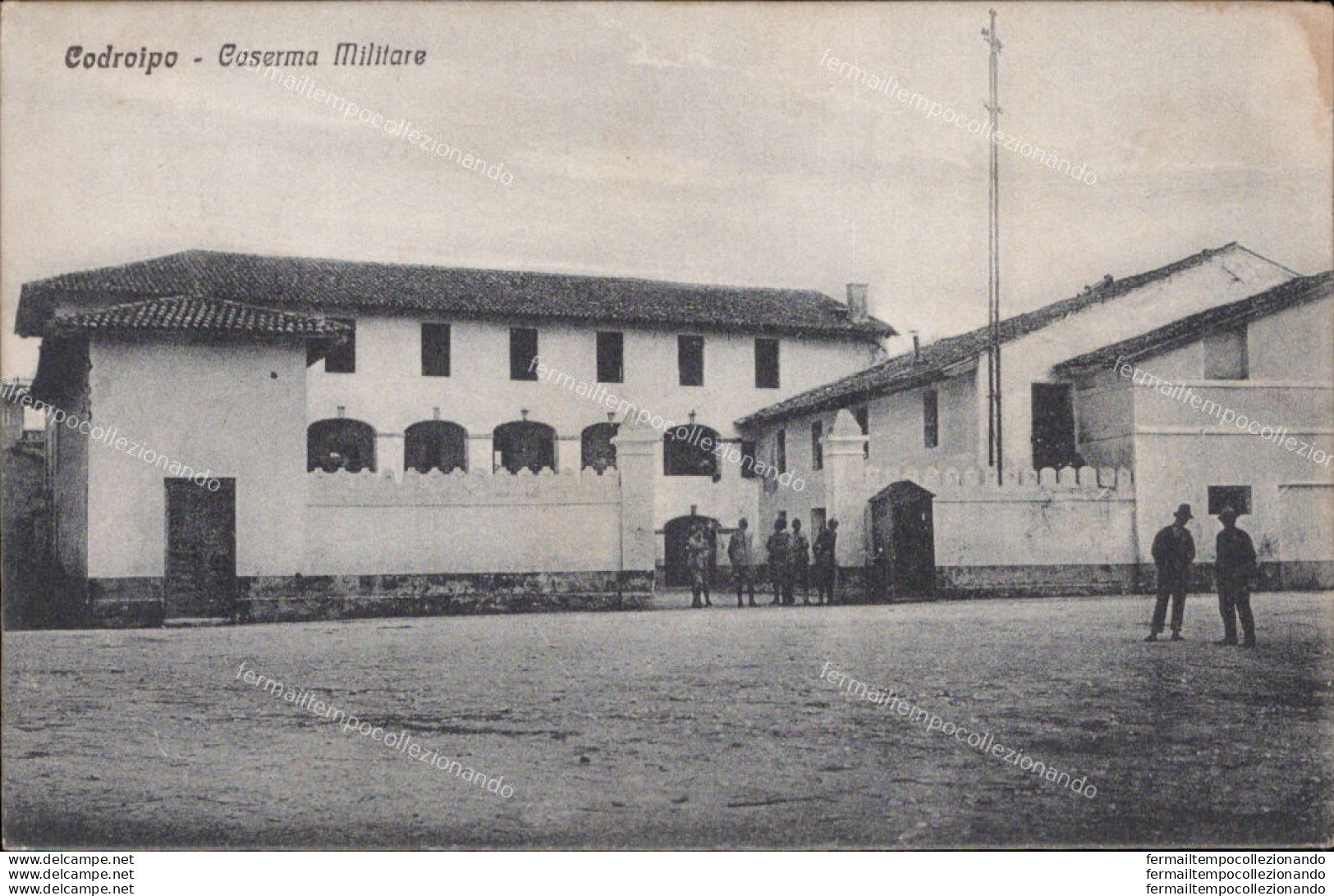 Ah203 Cartolina Codroipo Caserma Militare Provincia Di Udine - Udine