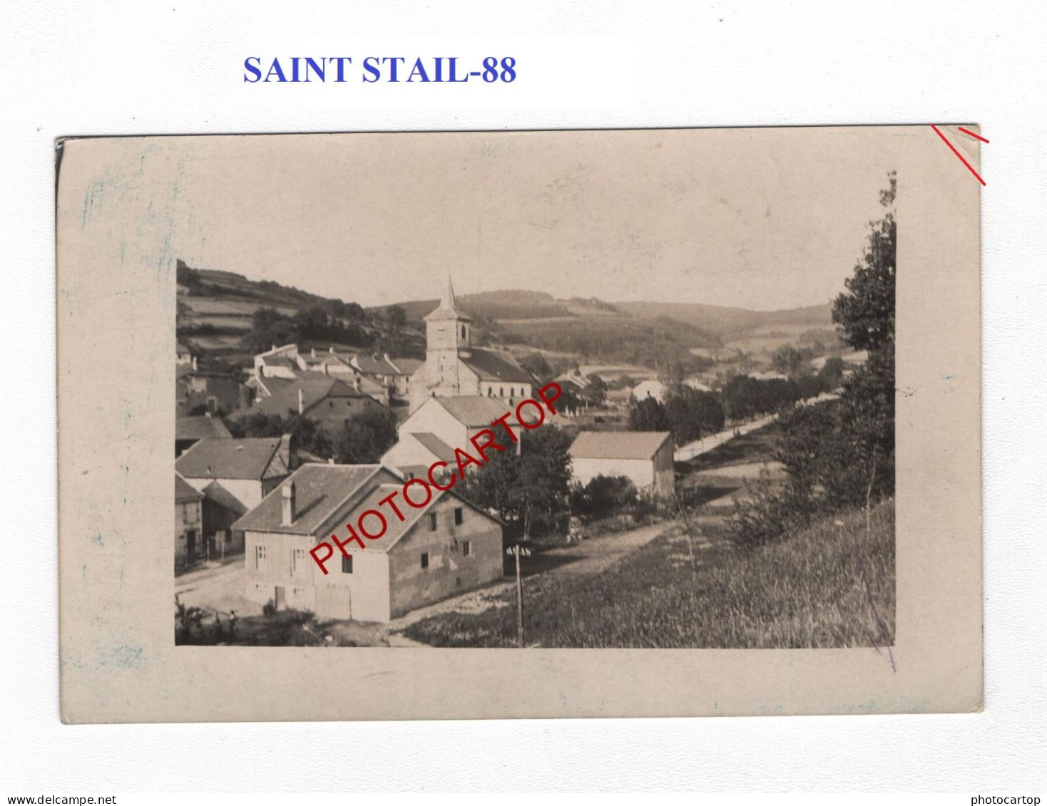 SAINT STAIL-88-CARTE PHOTO Allemande-GUERRE 14-18-1 WK-MILITARIA-Feldpost- - Sonstige & Ohne Zuordnung