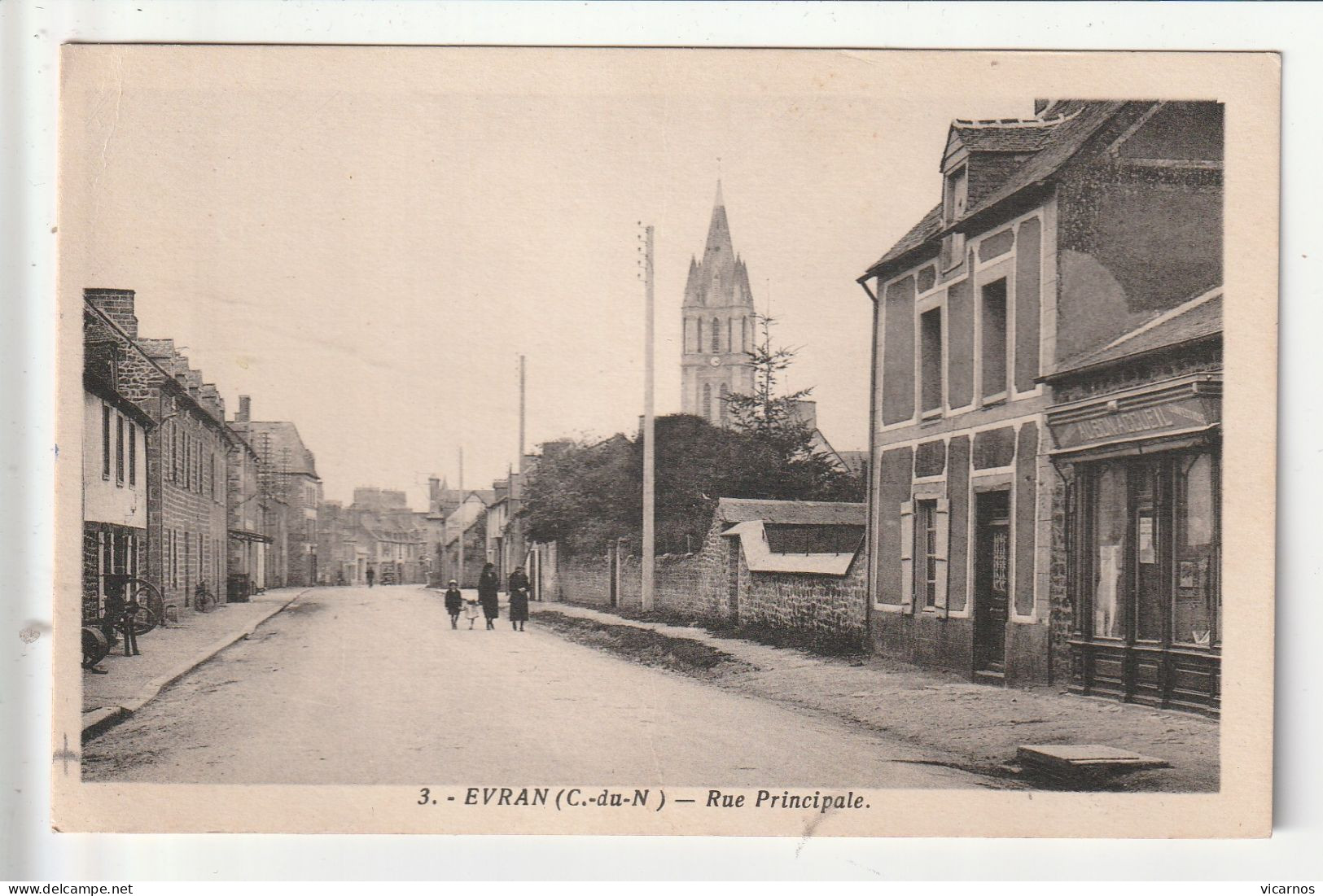 CP 22 EVRAN Rue Principale - Evran