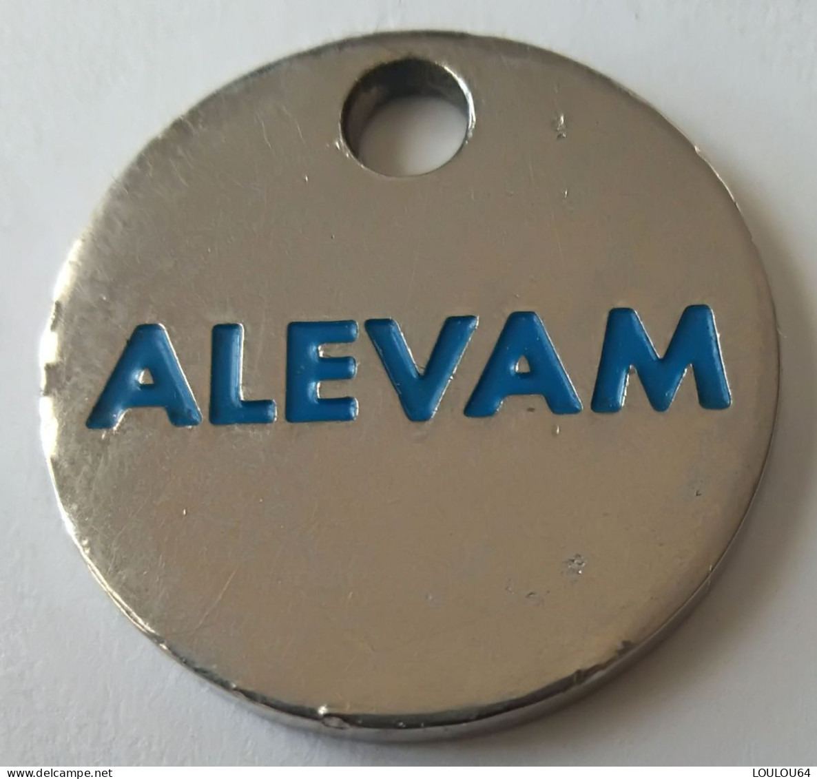 Jeton De Caddie - ALEVAM - En Métal - (1) - - Trolley Token/Shopping Trolley Chip