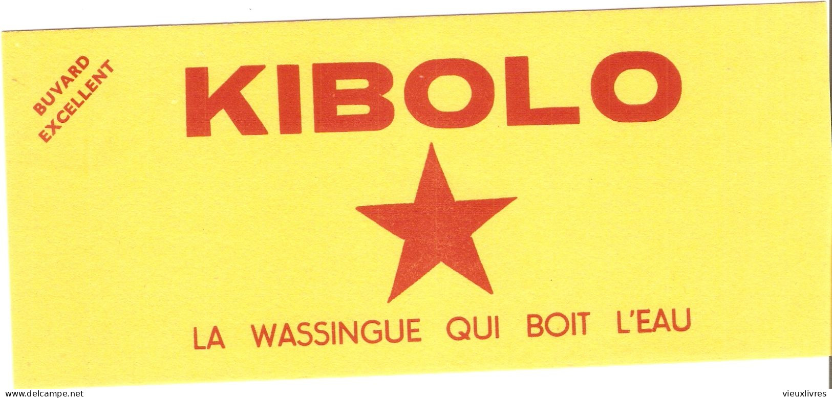 Buvard Excellent KIBOLO La Wassingue Qui Boit L'eau Régionalisme Nord - Produits Ménagers