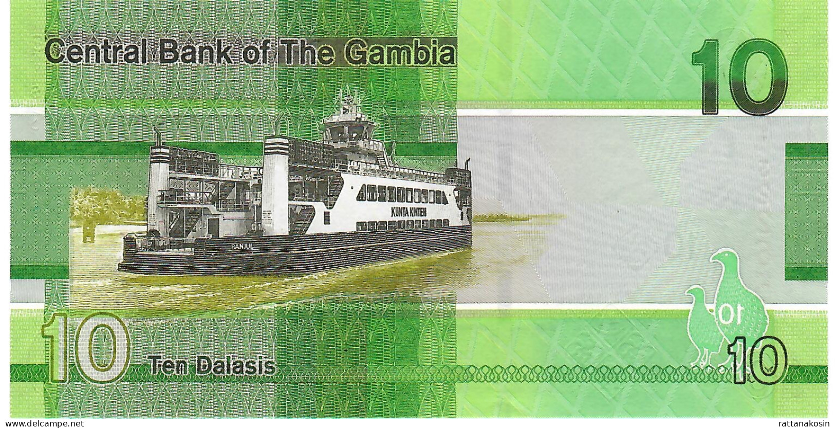 GAMBIA P38c 10 DALASI 2023   UNC. - Gambia