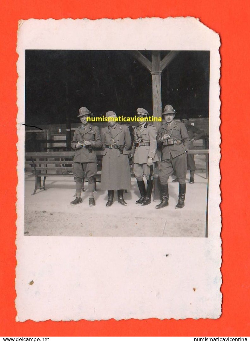 Guardia Finanza Militari Regio Esercito Foto Posa Vittorio Veneto - Krieg, Militär