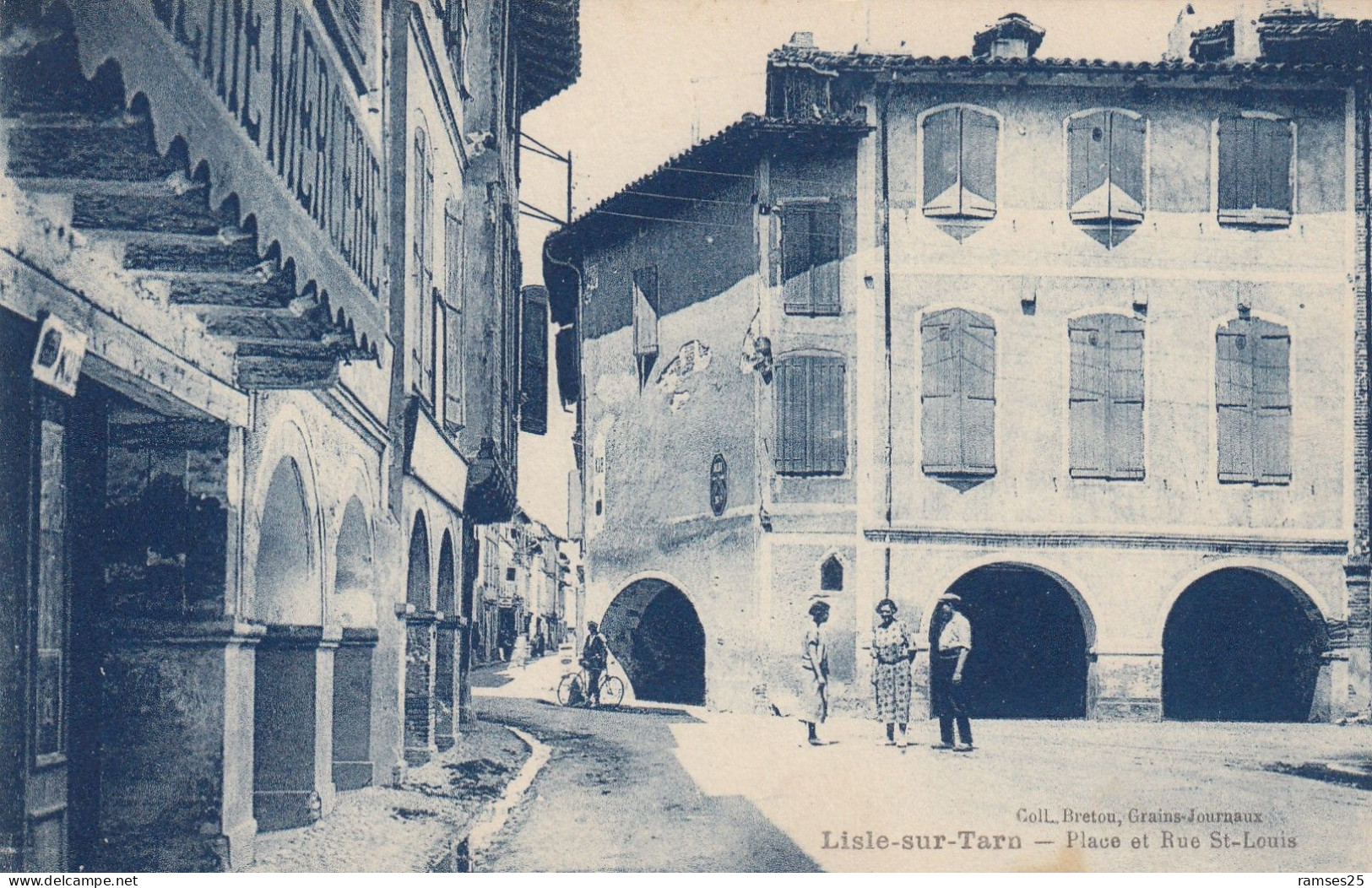 (264) CPA  Liesle Sur Tarn Place Et Rue St Louis - Lisle Sur Tarn