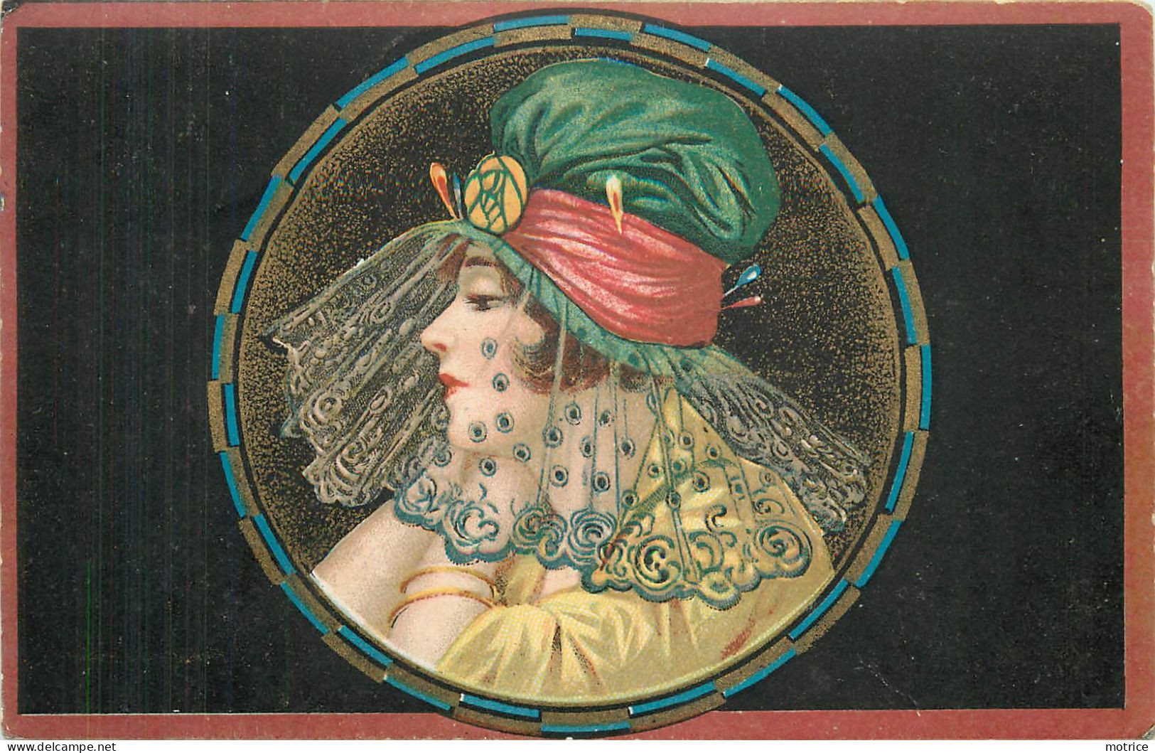 FEMME STYLE ART NOUVEAU - Femme Au Voile.. - Frauen