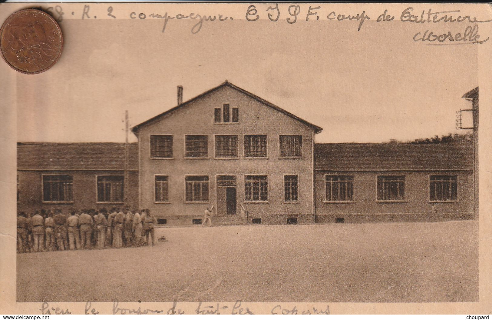 57 - Carte Postale Ancienne De  Moselle  Camp Du 168 . R.3 - Sonstige & Ohne Zuordnung