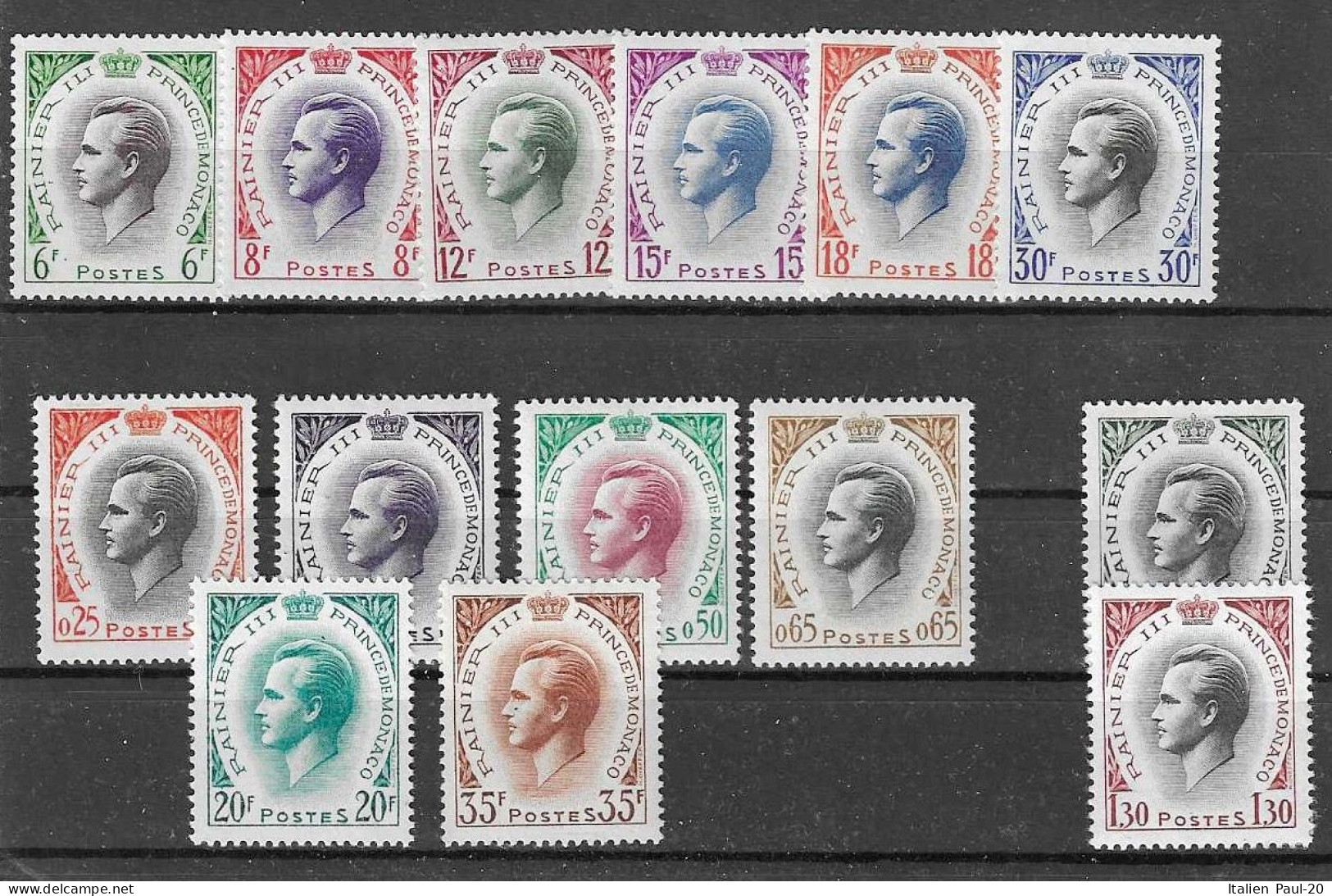 Monaco - Selt./postfr. Bessere FM-Werte Aus 1955/65 - Aus Michel 506 Und 781! - Unused Stamps