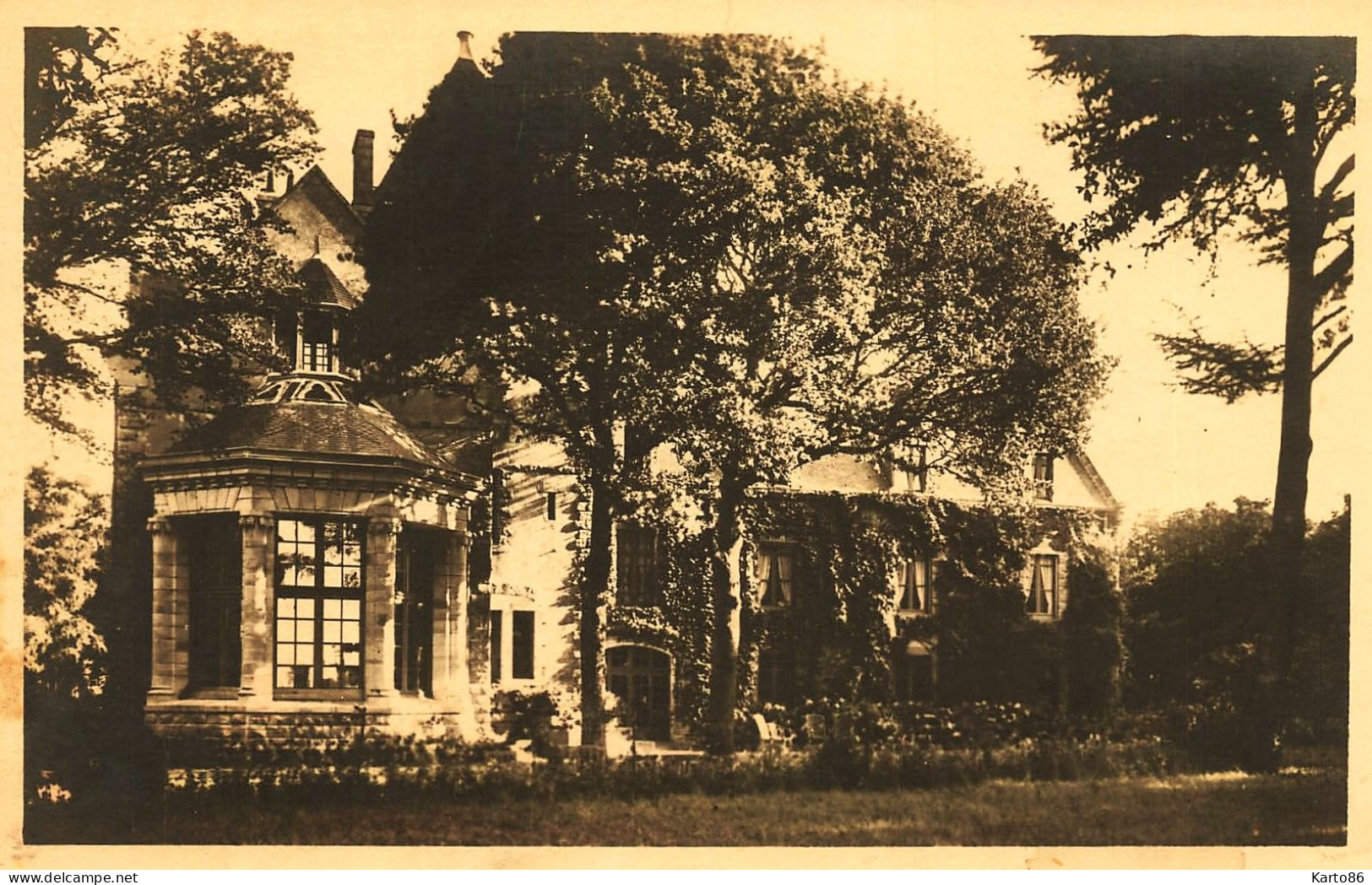 Le Croisic * RARE Carte Photo * Une Villa * VILLA * Photographe MONCOIFFET - Le Croisic