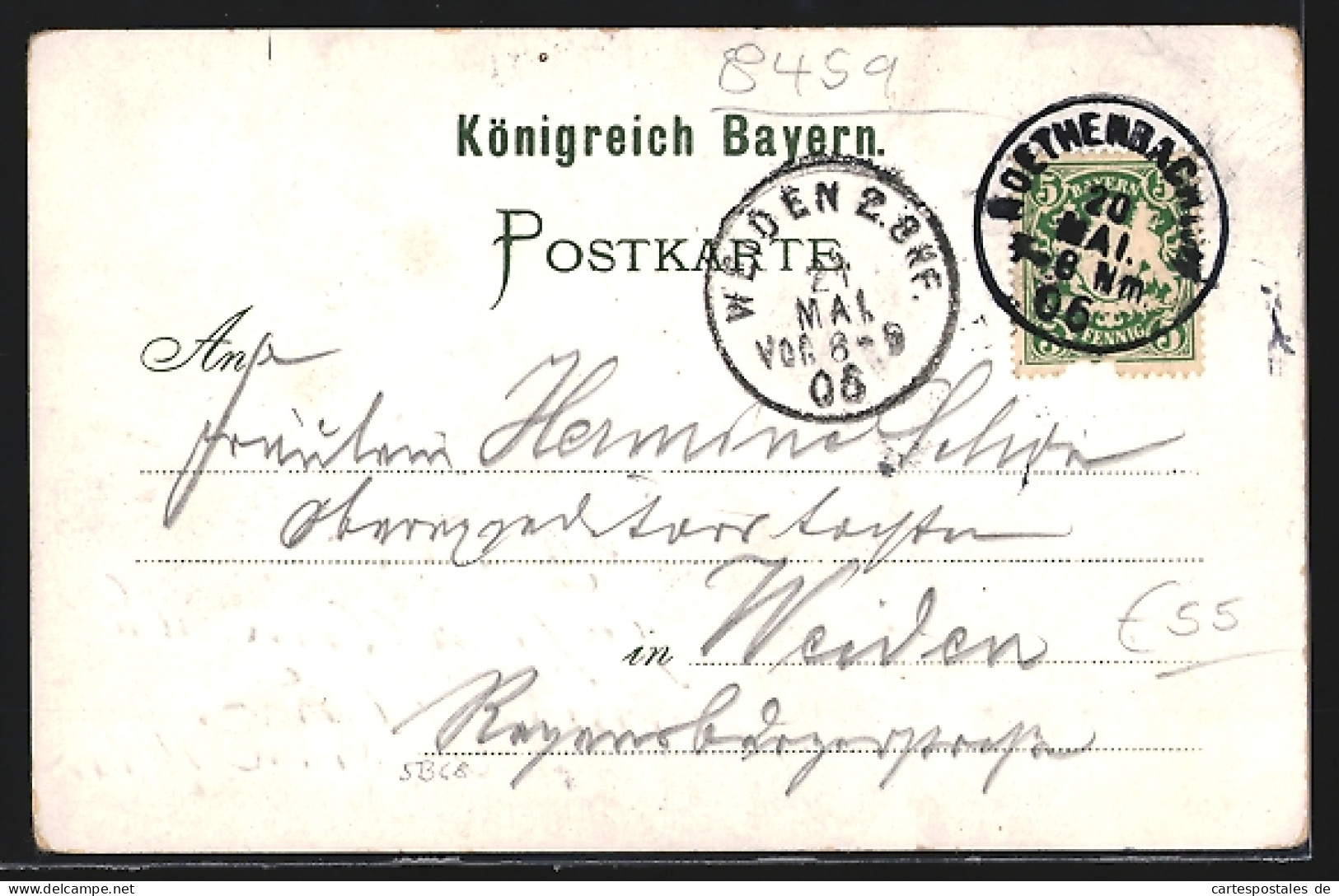 Lithographie Neukirchen / Sulzbach - Rosenberg, Gasthof Auf Dem Buchenberg Von Johann Fleischmann, Panorama  - Sulzbach-Rosenberg
